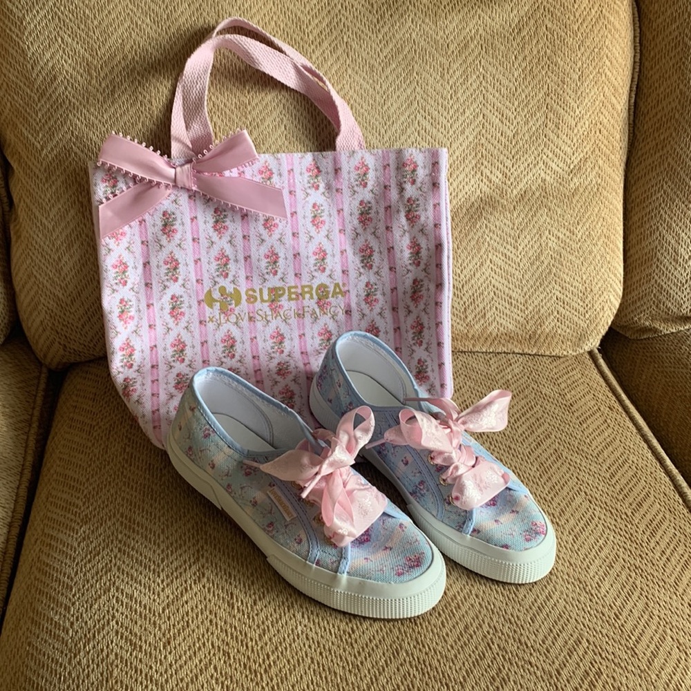 Love Shack Fancy superga shoes